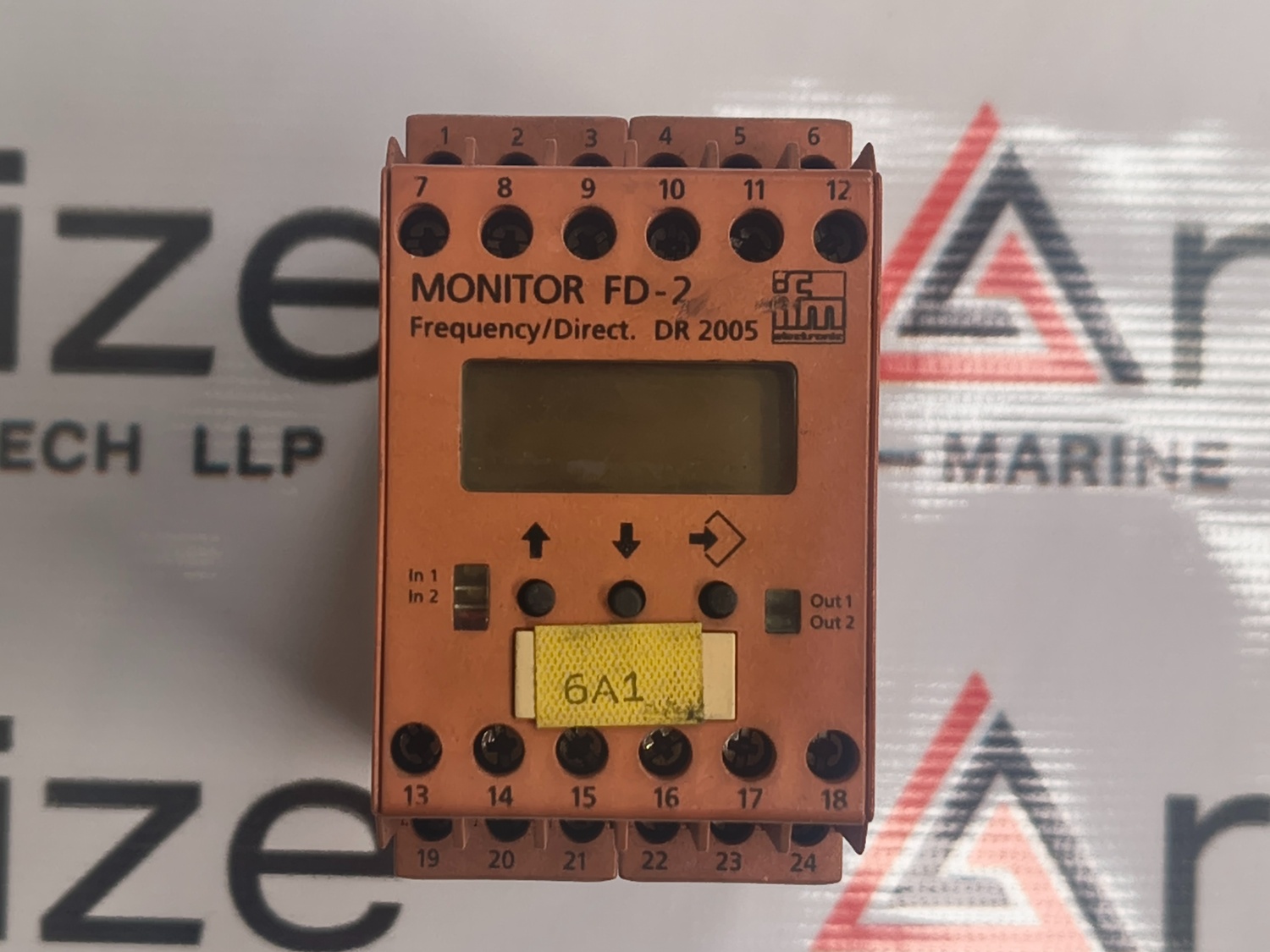 IFM ELECTRONIC MONITOR FD-2 ORDER NO. DR2005